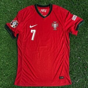 Portugal CR7 Jersey W EURO 2024 Patch